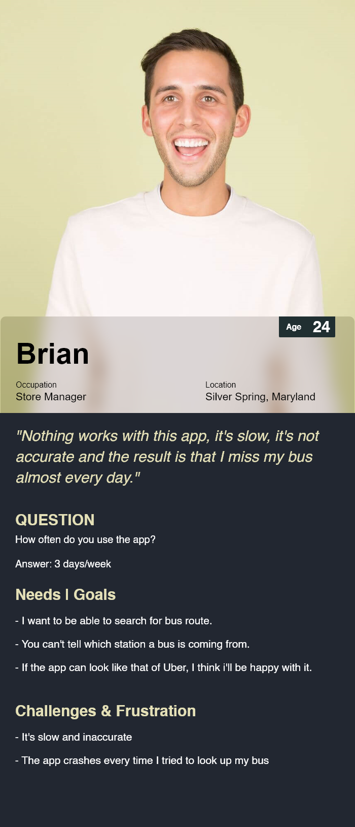 Brian Persona